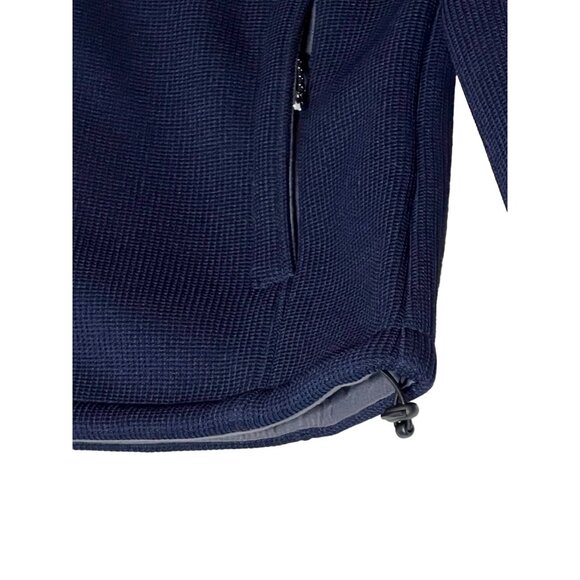 Gerry Navy Full-Zip Fleece Jacket L Men's 100% Polyester Warm & Cozy Outerwear - Picture 5 of 16